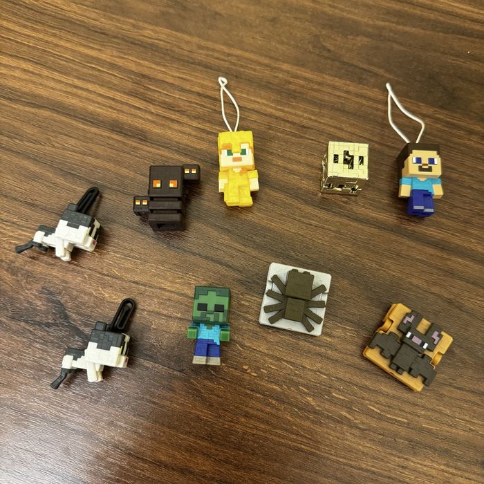 Фигурки Майнкрафт kinder Joy обмен