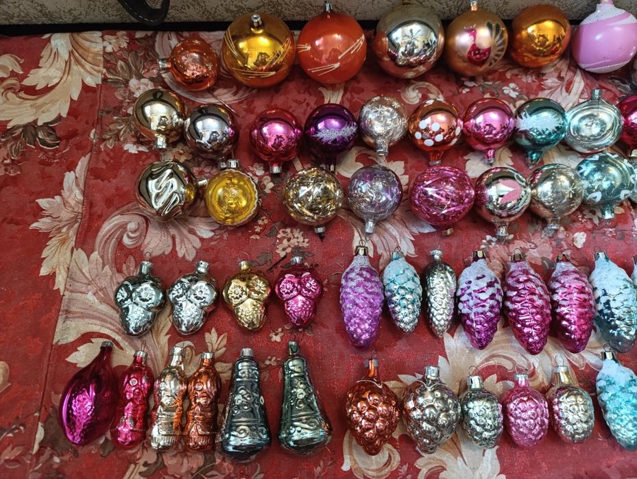 Ёлочные игрушки СССР ( новогодние )