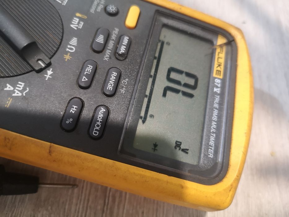 Fluke 87 V Дигитален Тестер Мултицет измерване Изолация Клещи Крипване