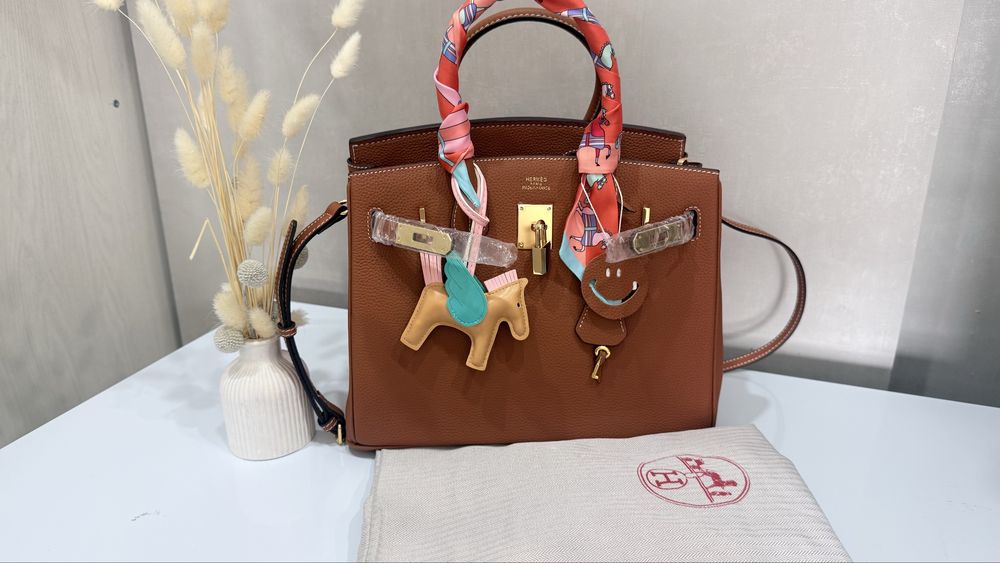 Сумки Hermés из натуральной кожи