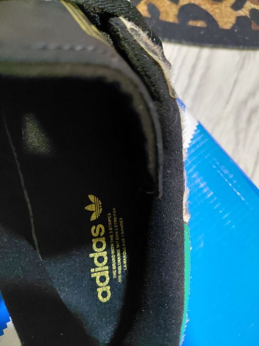 Adidas superstar vintage leopard