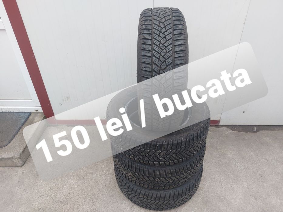 150 lei bucata! Set anvelope M+S/IARNA 215 65 r16 Fulda! 8 mm