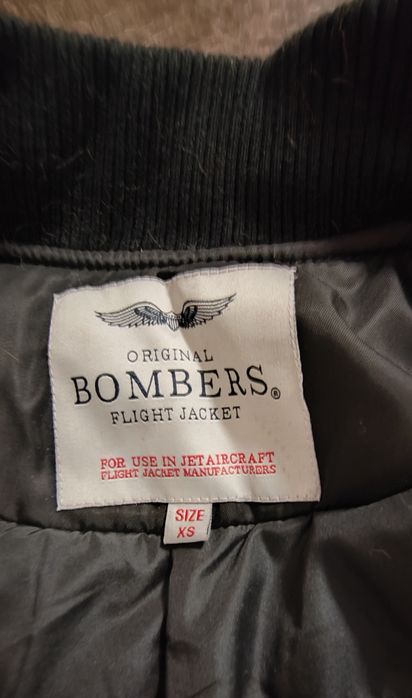 Geaca Original Bomber, impermeabila, din lana naturala, masura S și M