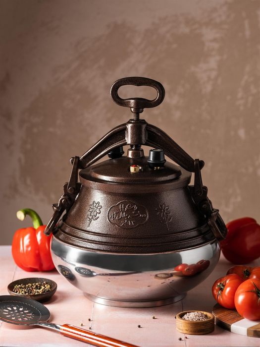 Доставка бесплатная Афганский казан-скороварка 8 литров двухцветный