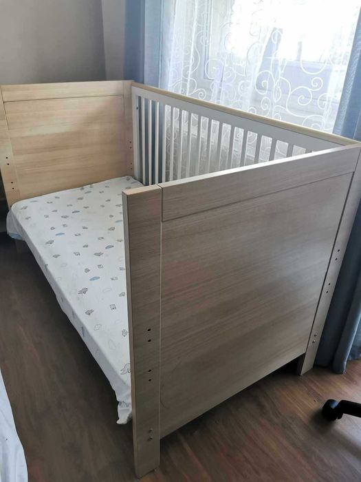 Mothercare детско легло на 3 нива, за деца от 0 + до 140 см.