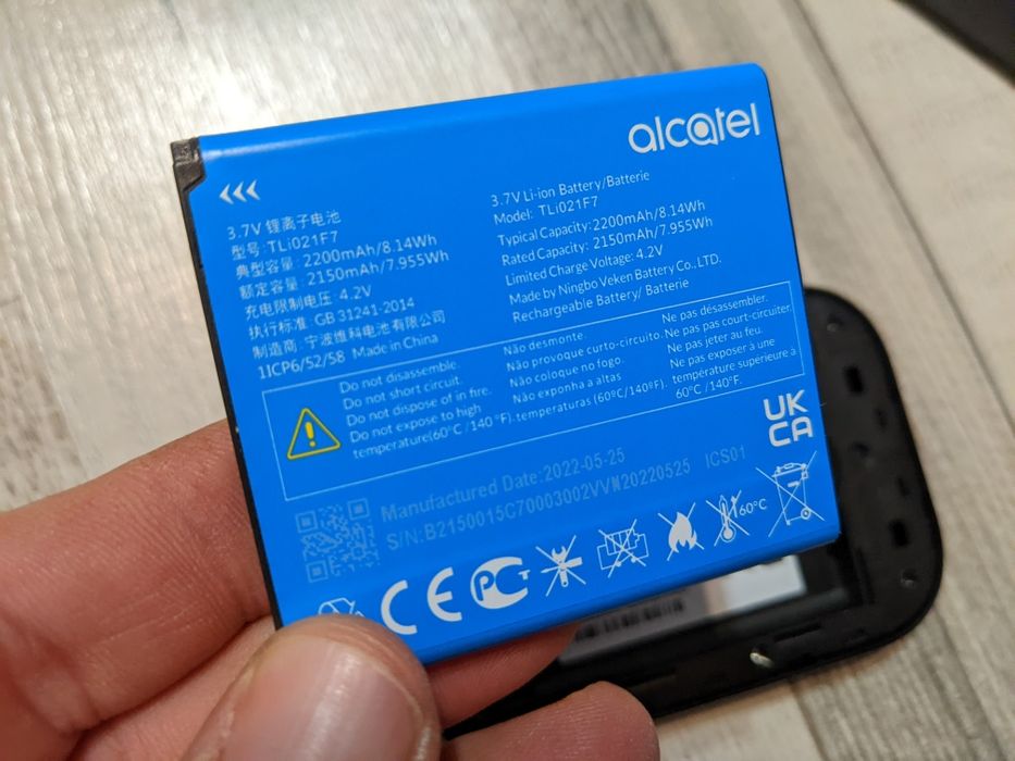 Router Wifi 4G+ LTE ALCATEL LINKZONE Cat7 Mobile Wi-Fi MiFi Portabil