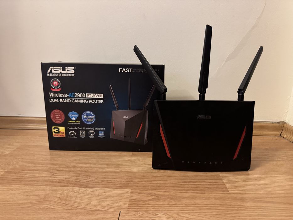 Router Gaming ASUS RT-AC86U AC2900 Dual-Band Gigabit, AiMesh