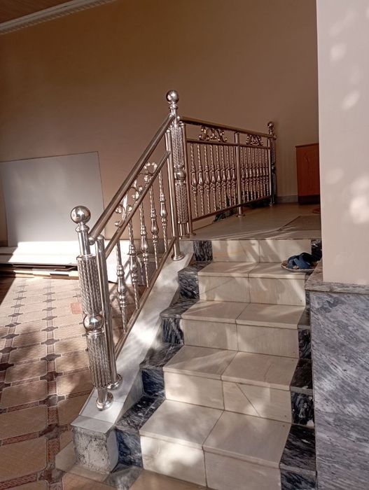 Изготовление из нержавеющей материалов перила  козероги навеси