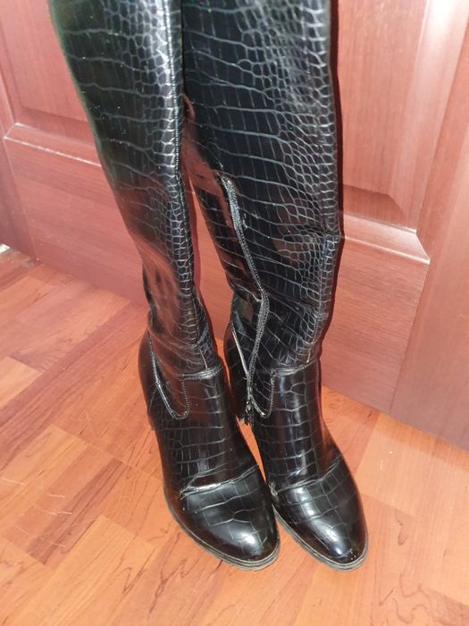 Cizme lungi cu toc Graceland