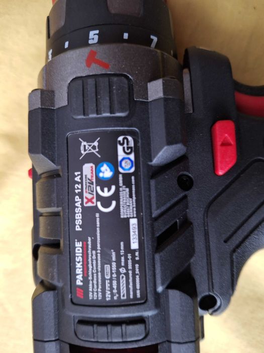 Bormasina -cu percutie Motor Brushless Parkside Performance 12V