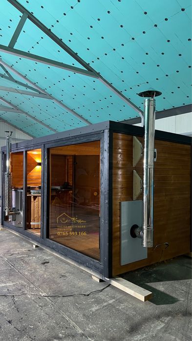 Modul Spa 2in1 Sauna si ciubar