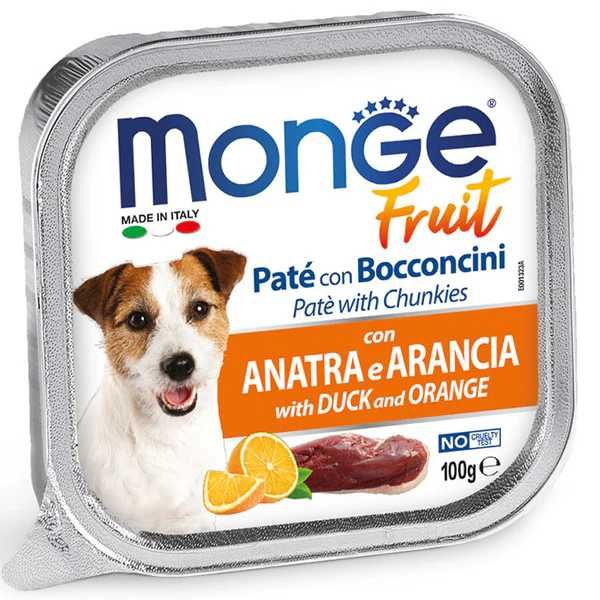 Monge Fruit Pate Adult пастет с парченца за кучета 12броя х 100г