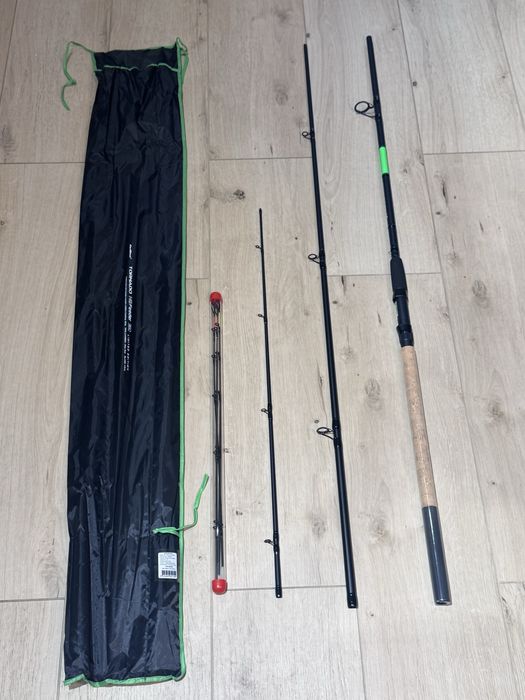 Combo Feeder Lanseta Formax Tornado 3.6m/120g + Mulinetă Formax Tornado 4000 — NOU
