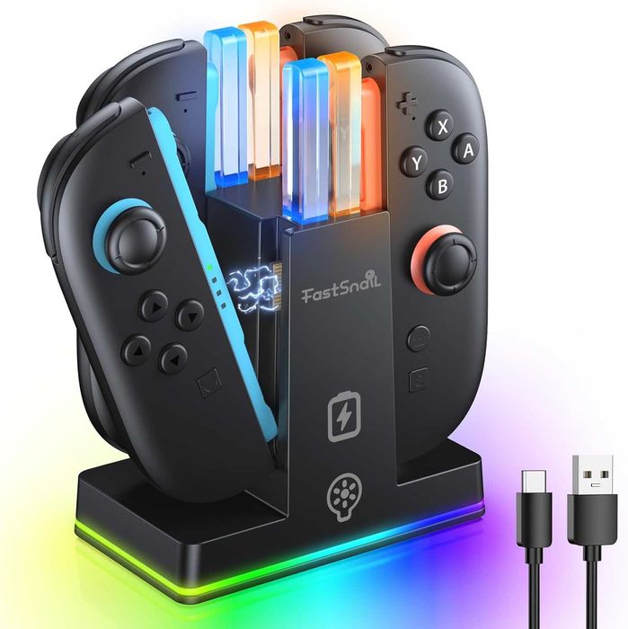 Зарядна докинг станция FASTSNAIL за Nintendo Switch 2 за Joy-Con 2
