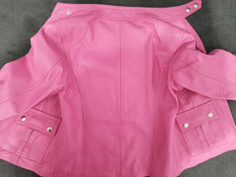 Дамско яке. НОВО. Естествена кожа. Произход Италия.