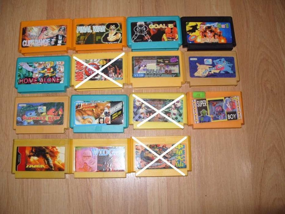 Игри за Nintendo Mt-999 Dx 8-bit - 5лв за брой