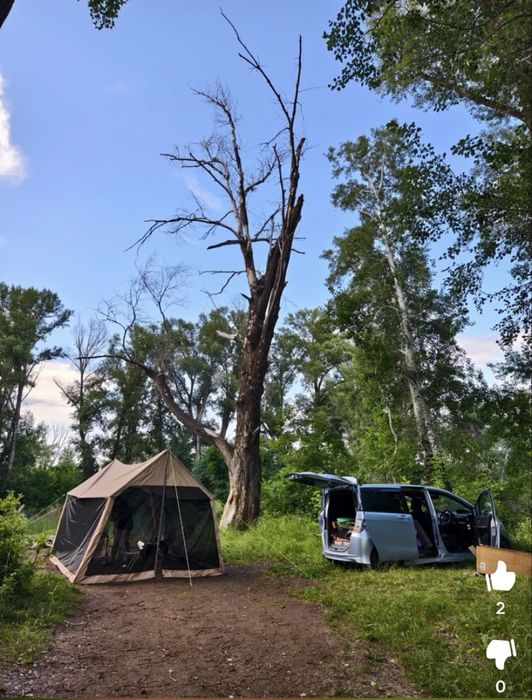 Палатка шатер, мангал, столик