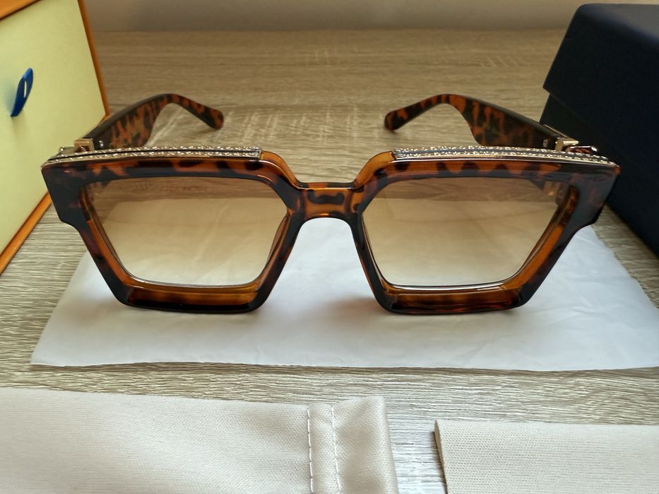 Ochelari de soare Louis Vuitton Millionaire model leopard