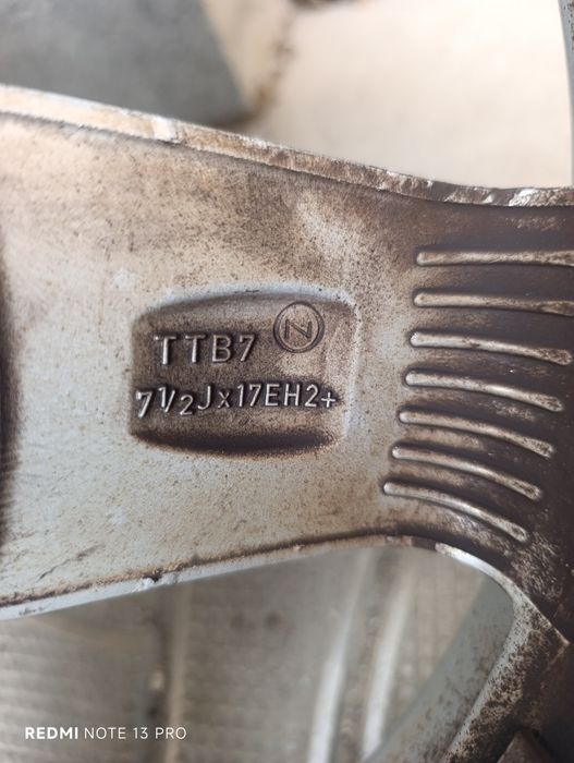 Джанти 5х120 17 със зимни гуми 225 50 17