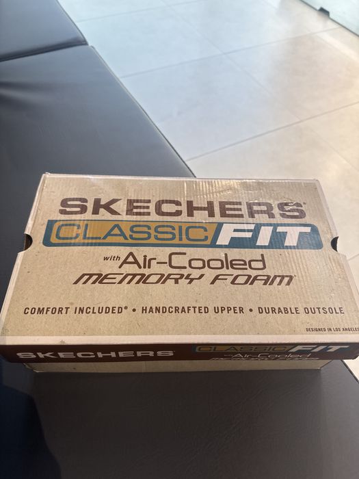 SKECHERS BURKETT CADE - коричневые кроссовки скечерс