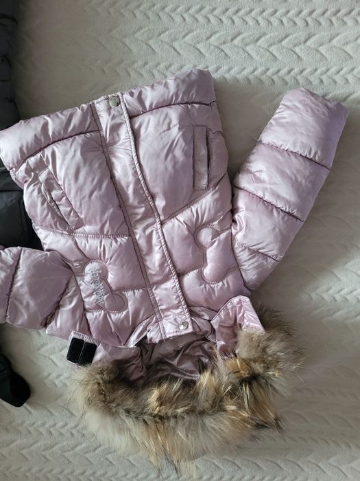 Зимний комбинезон на девочку Moncler