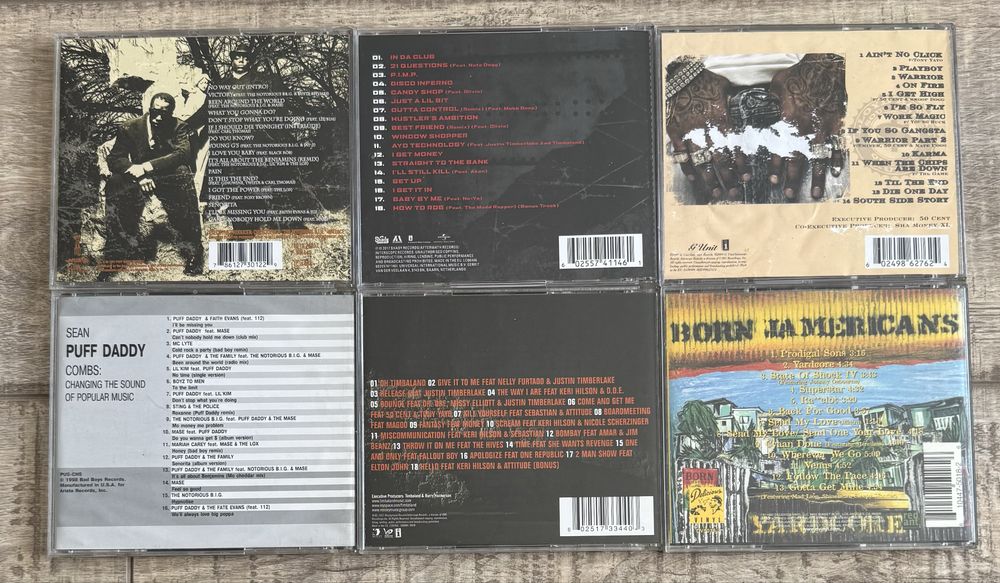Pachet 1 - Lot 24 cd-uri rap/hip hop