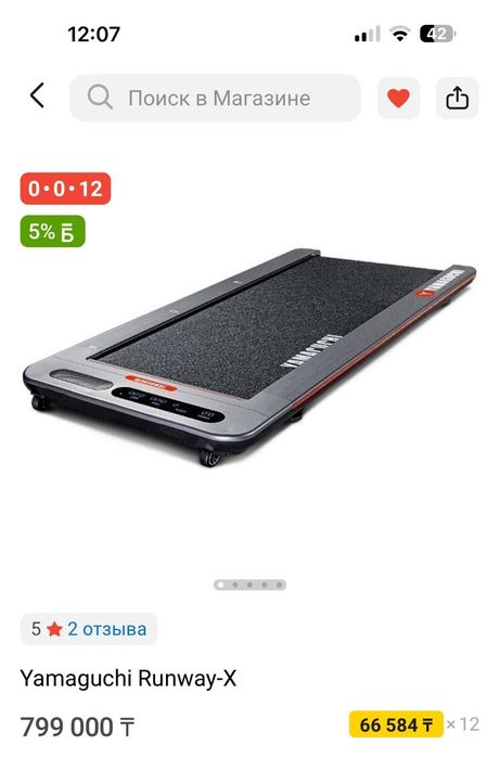 Беговая дорожка Yamaguchi