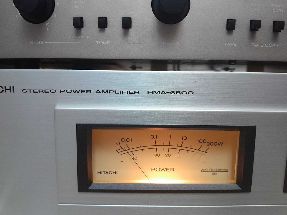 Amplificator Hitachi putere HMA 6500 Mos-Fet Preu HCA 7500-MKII