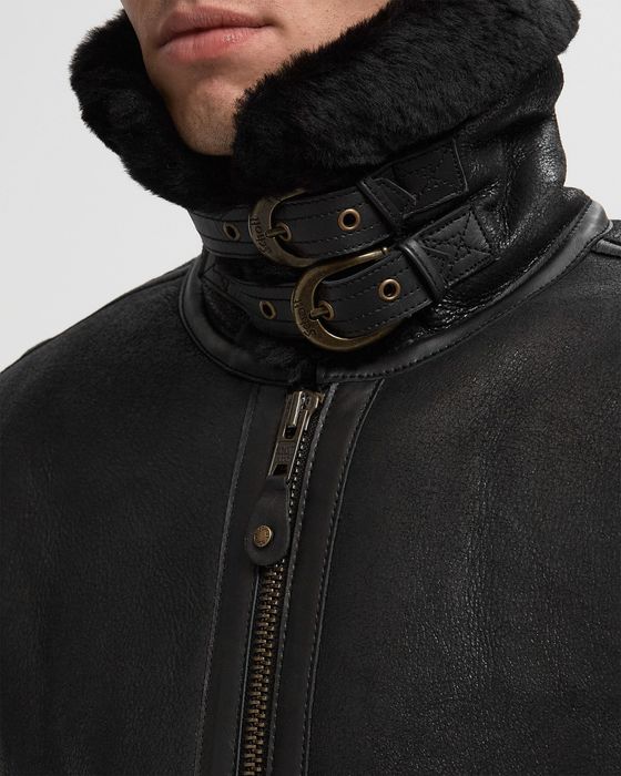 Schott NYC B-3 Bomber Jacket ОРИГИНАЛНО мъжко кожено яке - М