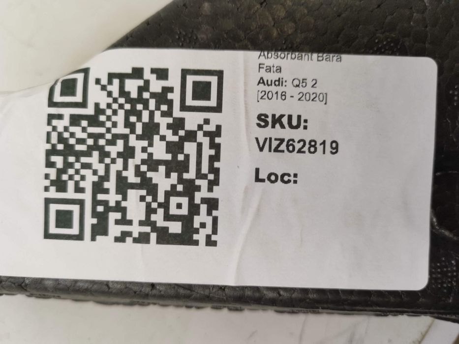 Абсорбатор Шок Пяна Предна Броня Ауди Q5 2 [ - ] Оригинален Повреден A