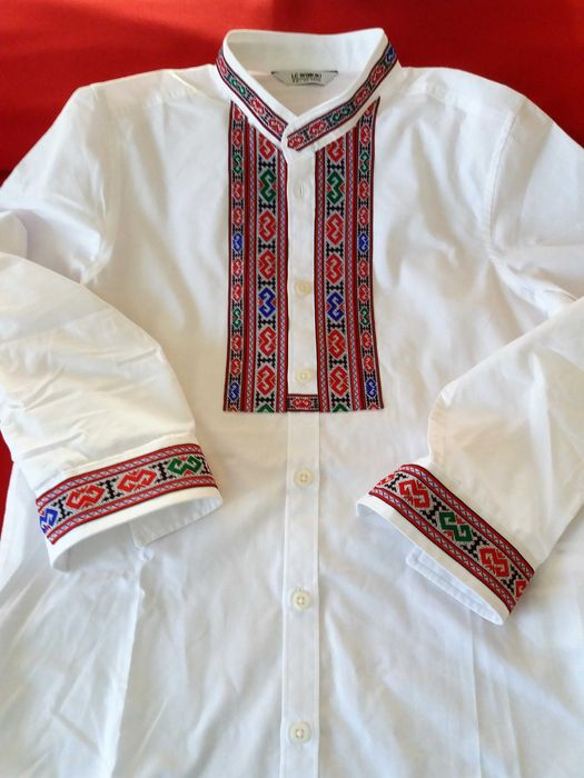 Риза за народна носия за момче 6-9  г. - 35 лв