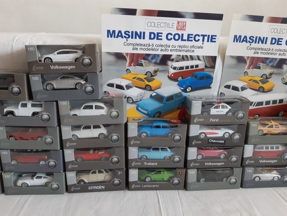 Colecția Masini de Colecție scara 1:60 Nr 1- 40 la zi