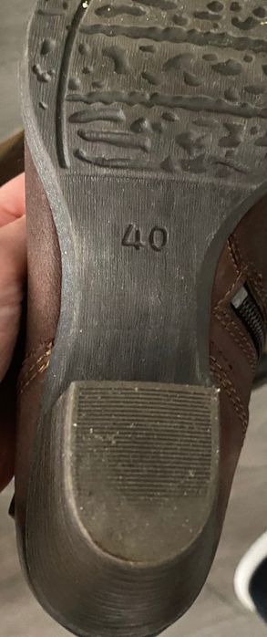 Дамски ботуши Marco Tozzi от естествена кожа. Размер 40