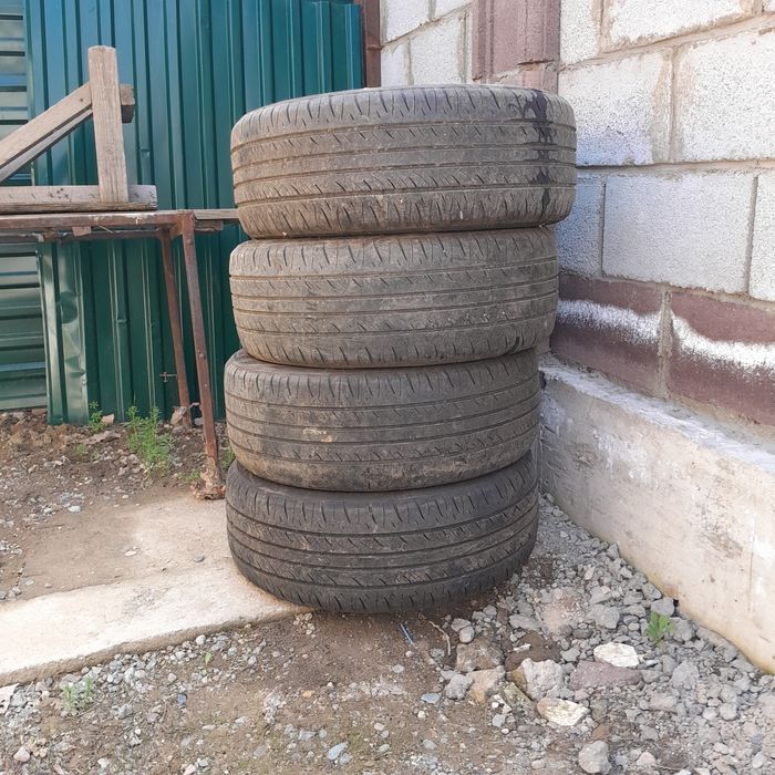 Летние шины б/у комплект