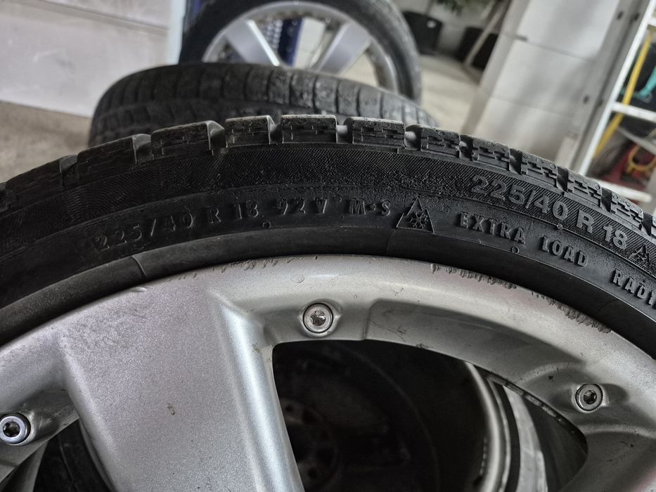 Jante 18'4 buc cu cauciucuri