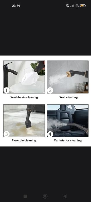 Пароочиститель высокого давления и высокой температуры,