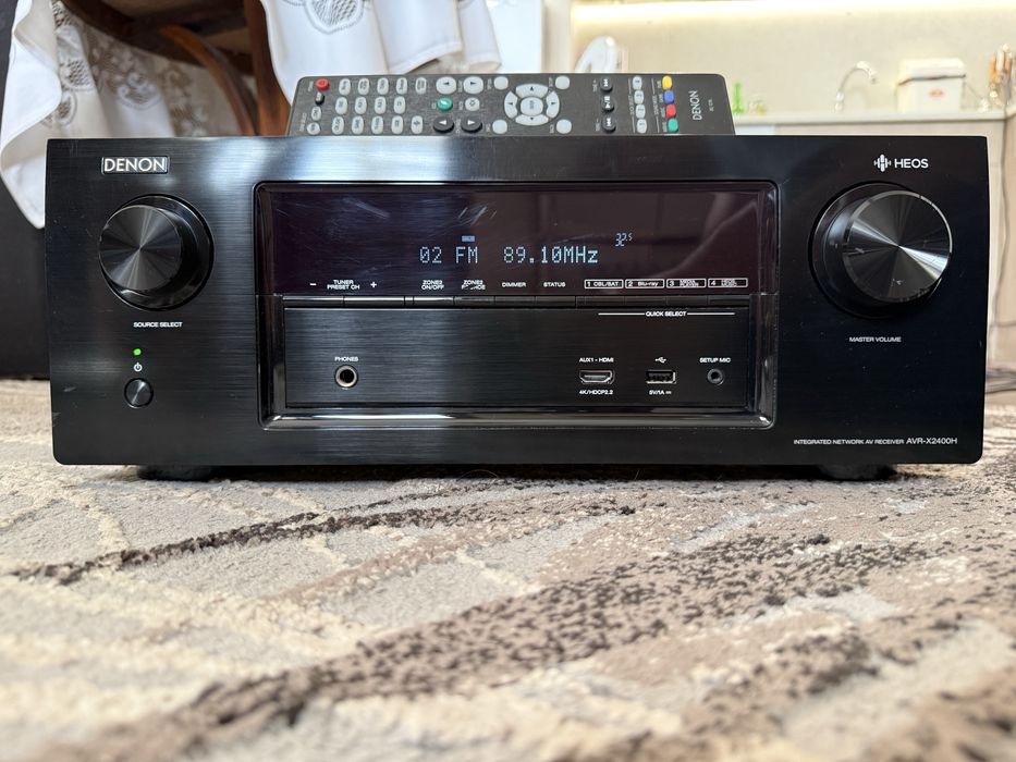 Denon AVR-X2400H Bluetooth Wi-Fi 7.2 канала