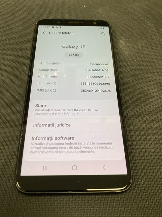 Samsung Galaxy J6 (2018) 32GB ID-XXL8101