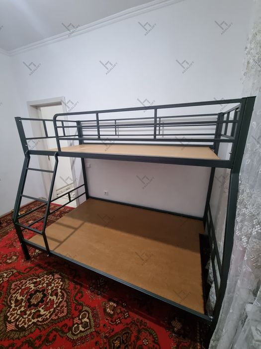 Металлическая Двухъярусная Кровать Лофт Стиле От Производителя,