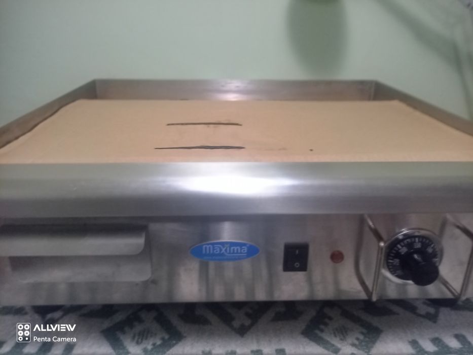 Grătar grill electric Maxima inox profesional