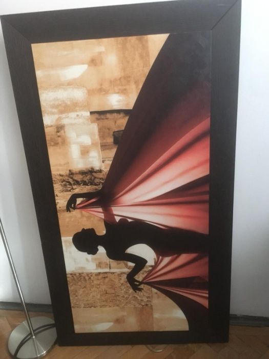 Tablou canavas Mobexpert, lemn masiv