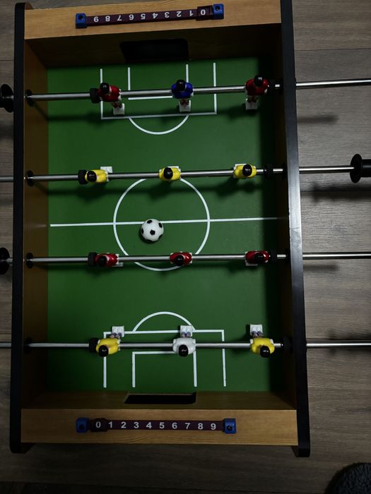 masa fotbal din lemn pentru copii