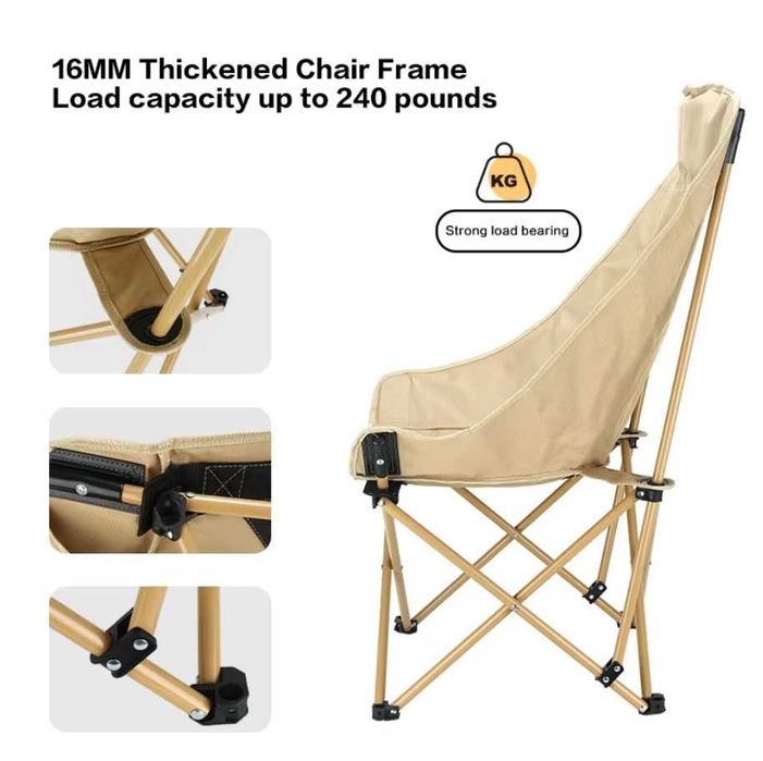 Стул для пикника складной-45x93x58см Груз до-300 кг Доставка бесплатно