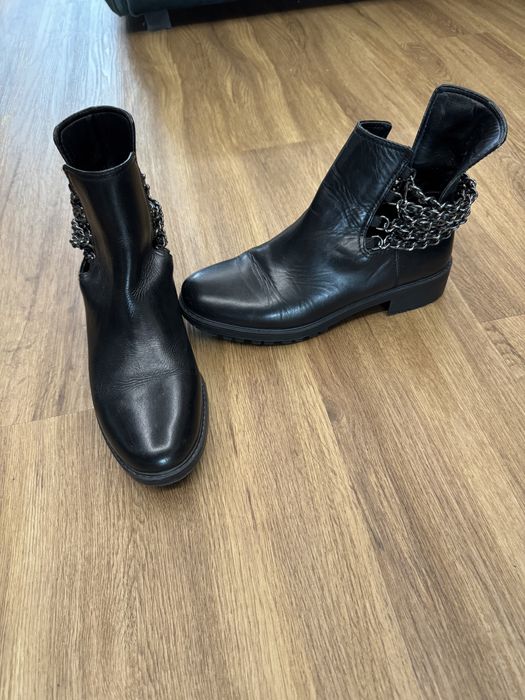 Ghete zara, marimea 40,piele