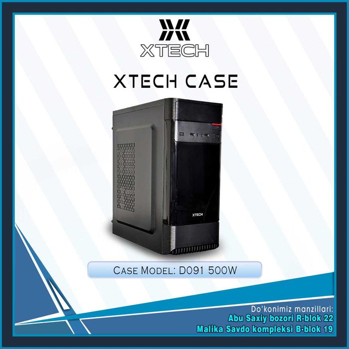 Xtech Case Kompyuter keyslari