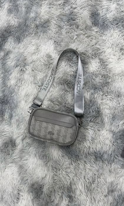 сумка мужская через плечо lacoste