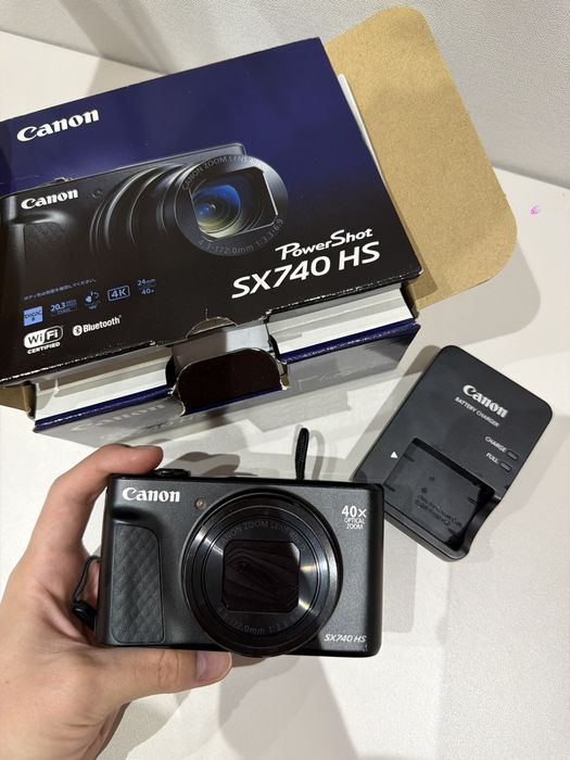 Canon PowerShot SX740 HS черный