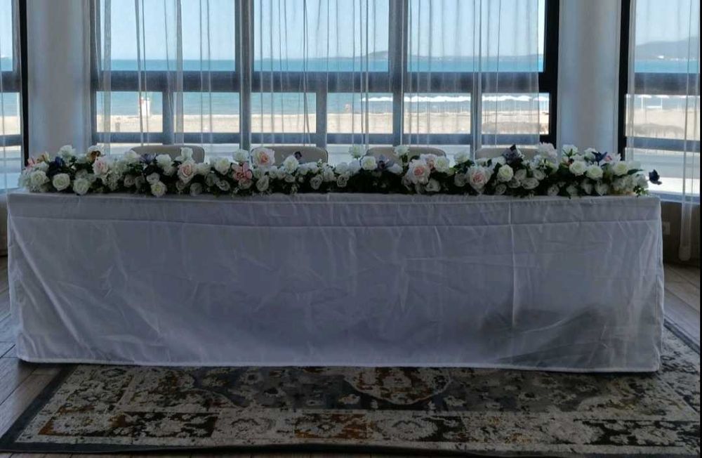 Сватбена украса за маса