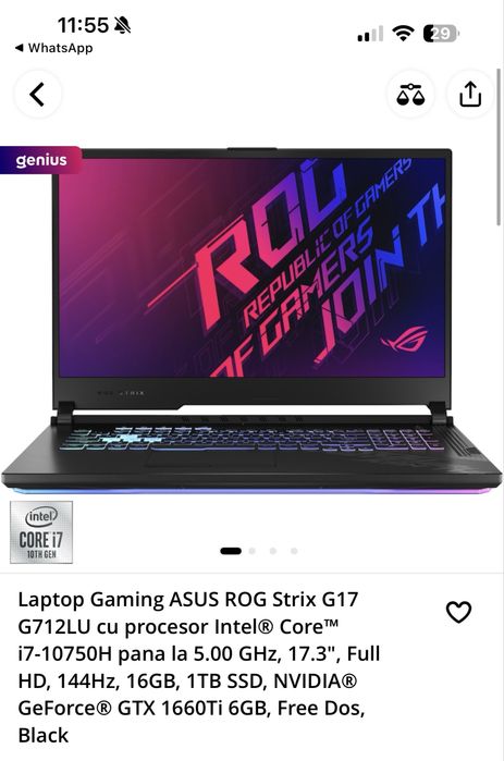 ASUS ROG Strix G17 G712LU