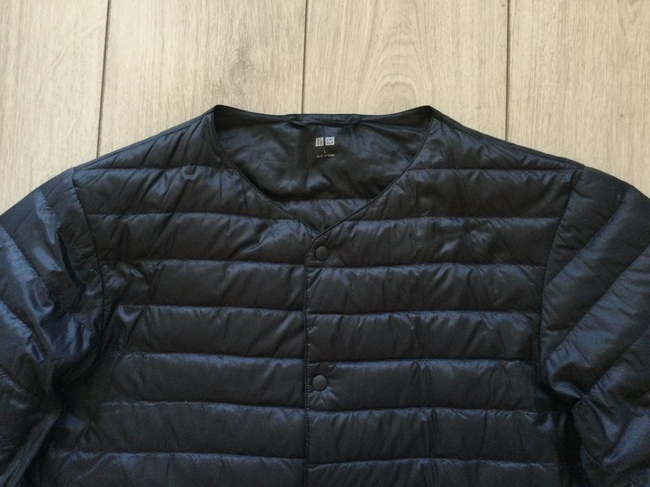 НОВО оригинално черно ултра леко пухено яке UNIQLO размер L от САЩ